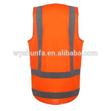 Day and Night use,safety vests with 3M reflective tapes ,High visibility vests working equipments